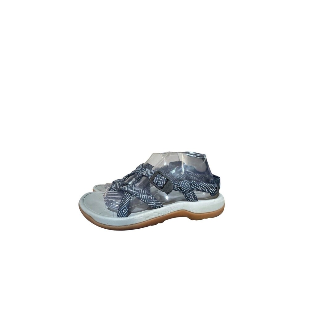 Viakix Acadia Women Sandals Sz 9 Gray Blue Outdoor Sport Strappy Boho Beach